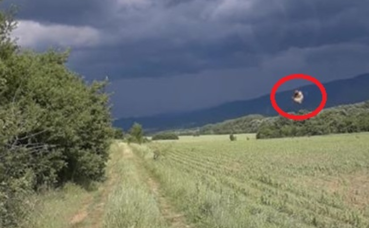 Мистерия в небето над България: Мъж се опита да заснеме бурята, но улови нещо странно