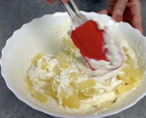 ананас в желатин