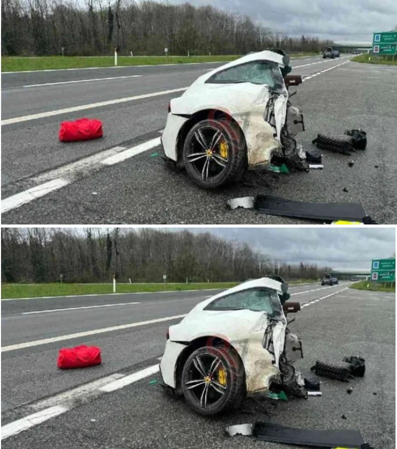 Разполовено Ferrari: Моделка и диджей загинаха в страшна катастрофа ВИДЕО
