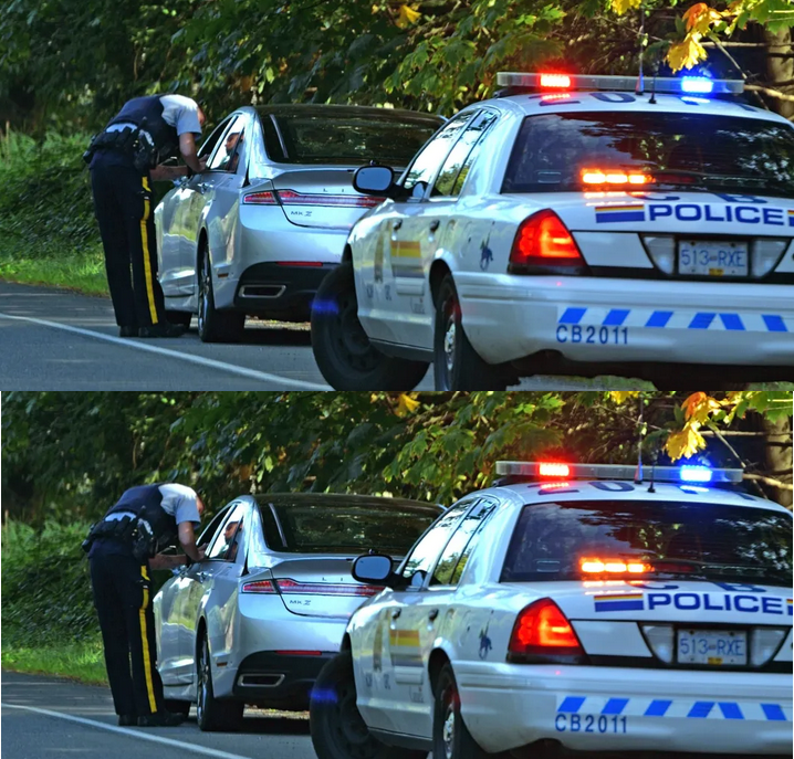 Полицай разбира, че шофьорът е в беда, когато той просълзен го моли да не отваря багажника