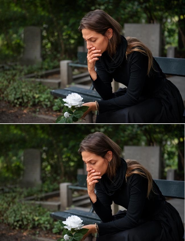 На погребението на мъжа си жена открила бележка в джоба му. Написаното вътре я шокирало