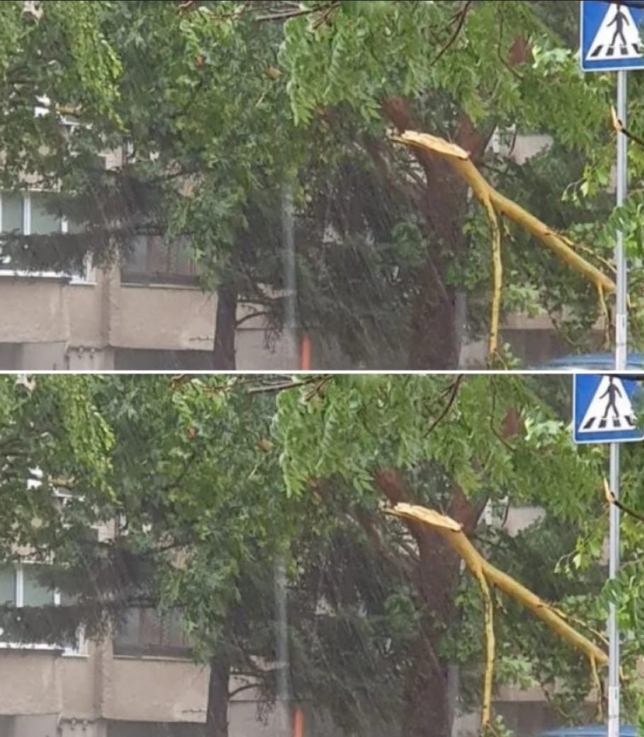 Хала със 70 километра в час нахлува в тези градове