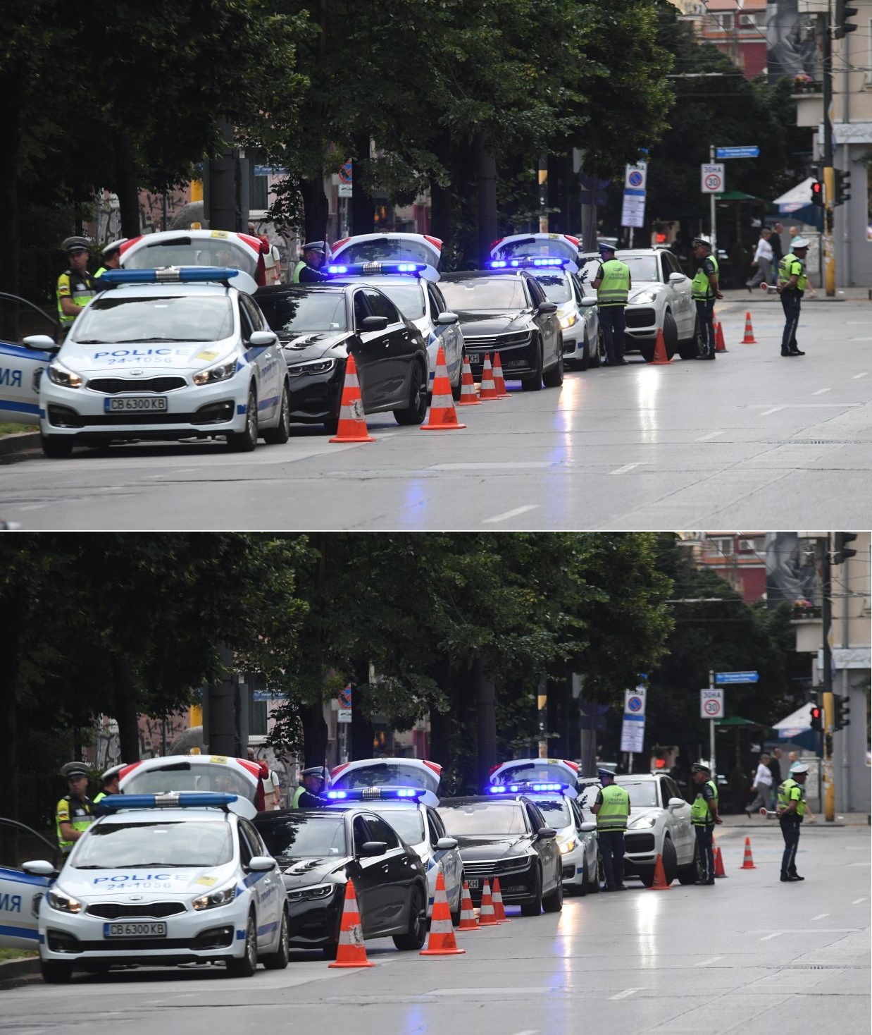 Нещо страшно е! Полиция скова София: 3000 изгърмяха, над 20 са арестувани