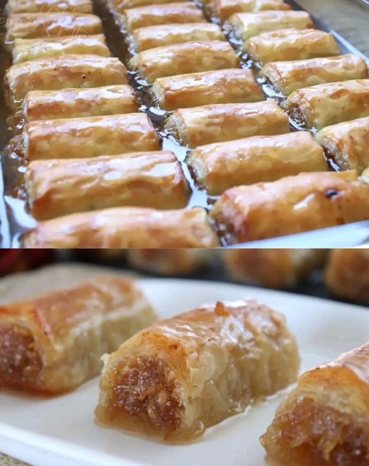 Вкусни и много Лесни баклавички с орехи и галета. Вижте рецептата в първи кoмeнтaр