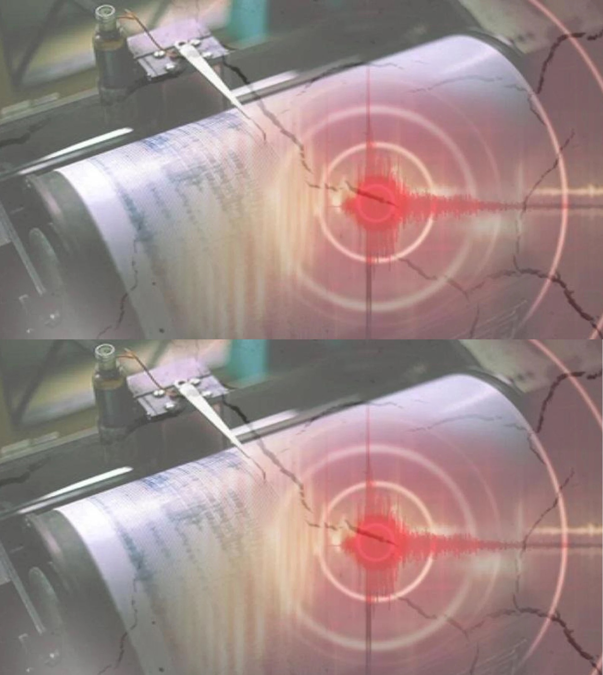 Земята силно се разтресе, Силен трус удари…