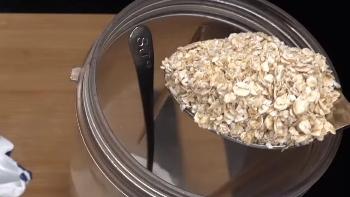 лъжица овесени ядки