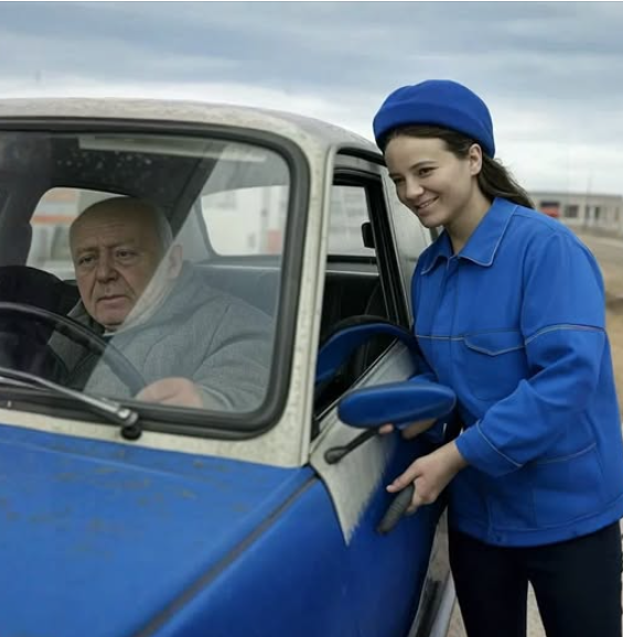 Мила служителка на бензиностанцията беше уволнена – защото наля бензин на безпомощен старец със „Запорожец“