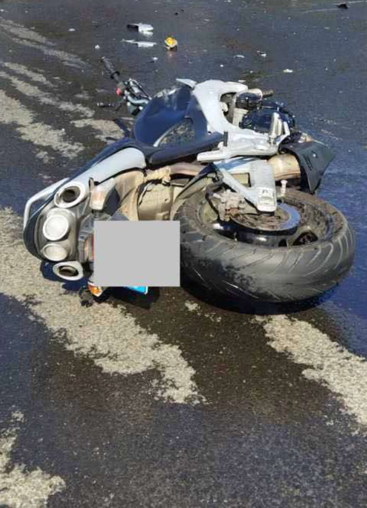 Извънредно! Зверска катастрофа с мотор току що