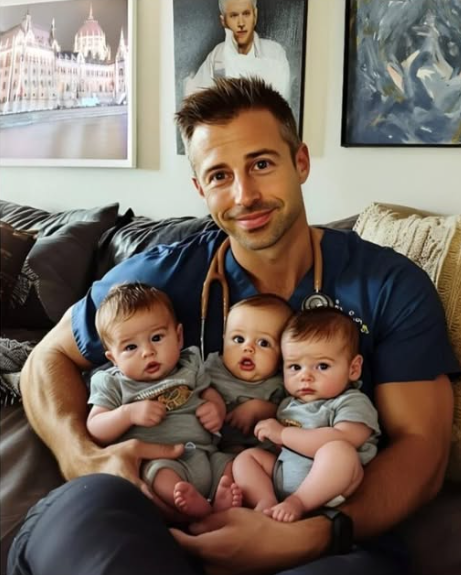 Лекар отглежда тризнаци, след като майка им умира при раждането, а биологичният им баща се появява пет години по-късно и тогава се случва нещо ШОКИРАЩО