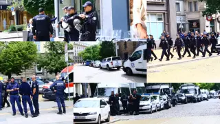 София е под блокада! Гъмжи от полиция на всяка крачка Снимки