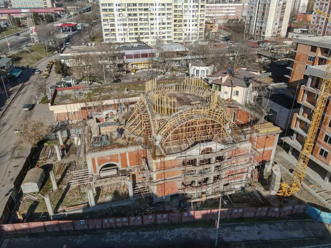 строеж храм Хасково