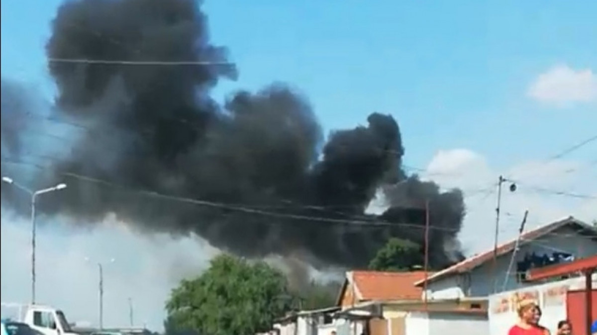 Столипиново пламна