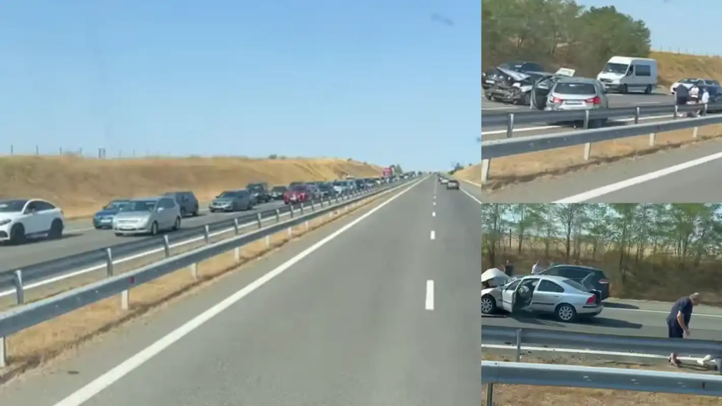 От последните минути: Тежка катастрофа между седем автомобила на Тракия, има..