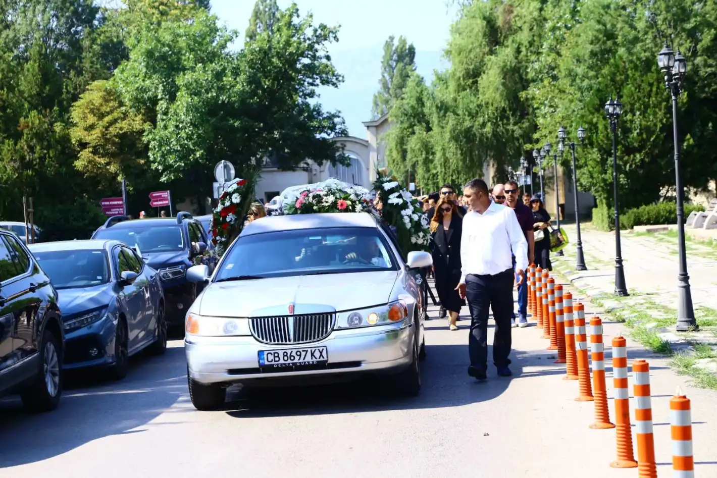 Тодор Славков-погребение