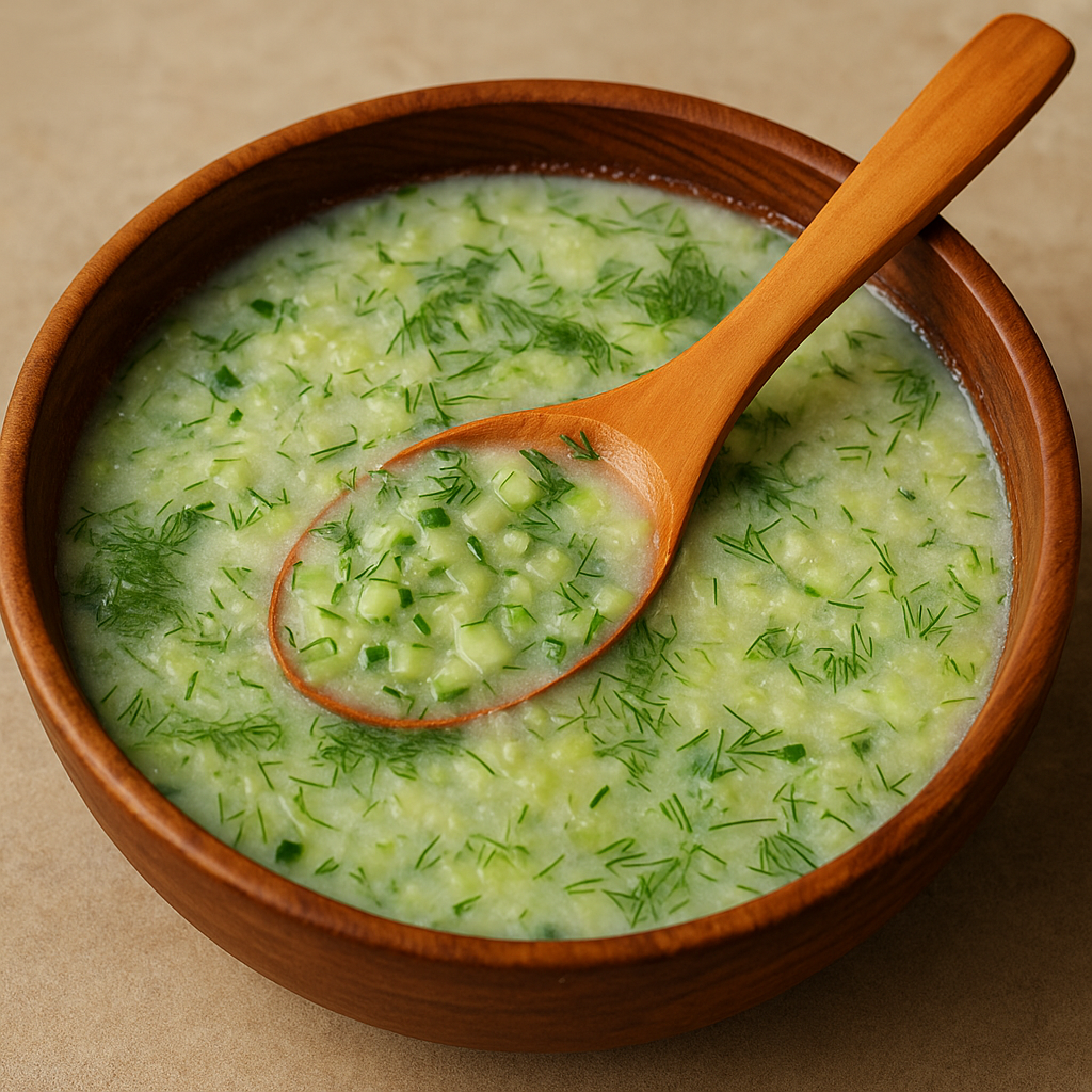 Таратор без мляко – баба го правеше почти всеки ден. Ухае божествено и е идеален за лятото