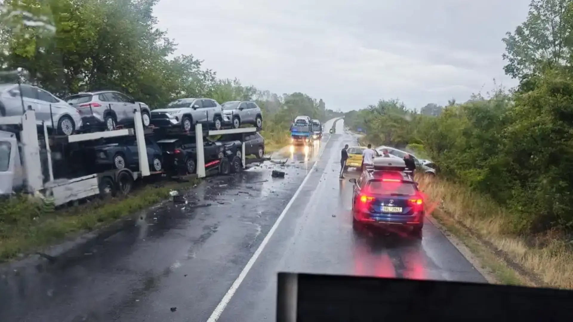 Голяма трагедия! Тежка катастрофа от преди малко, хората са …