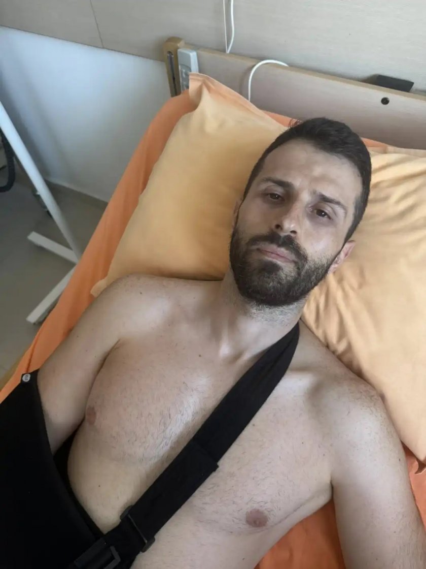 Георги Блажев се осакати на аквапарк в Несебър (снимки)