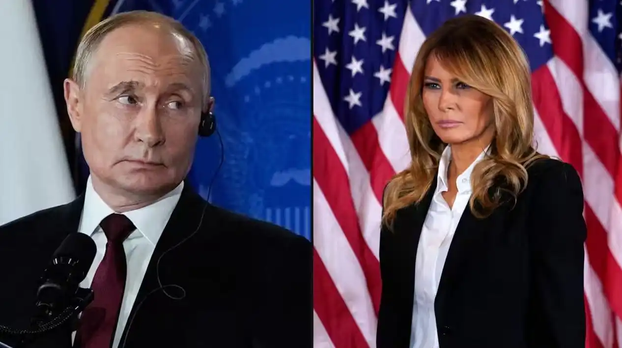 Ето го загадъчното писмо на Мелания до Путин