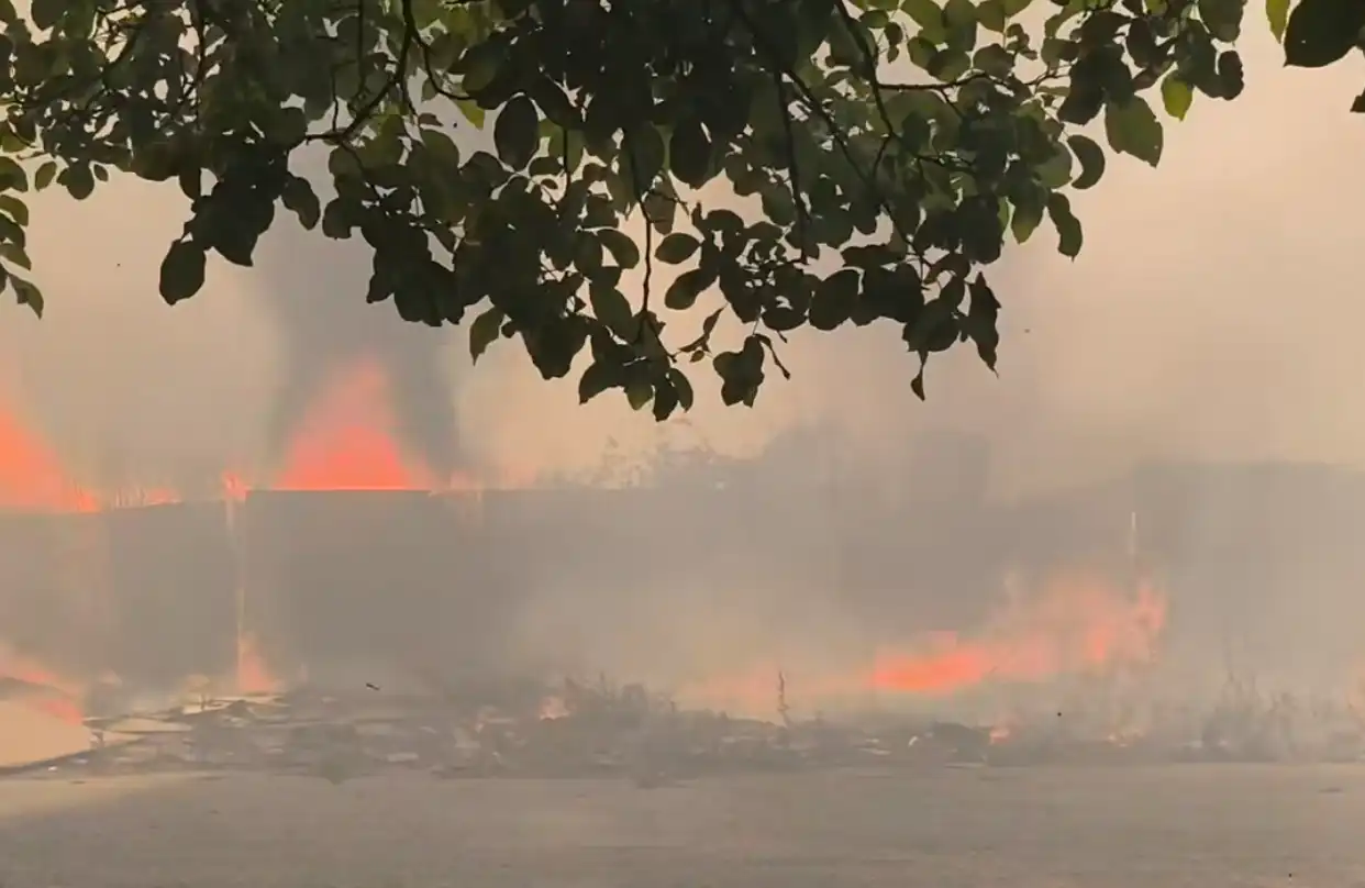 Сигнал до БЛИЦ! Пожар пламна в София, властите са накрак
