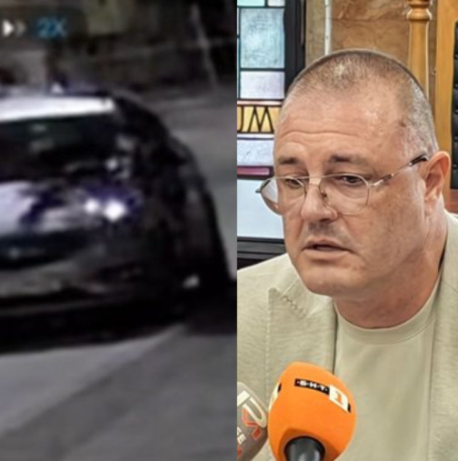 Ексклузивно! Първо видео от инцидента с шефа на полицията в Русе, което показва цялата истина за случая