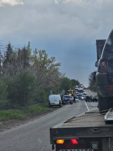 Извънредно! Тежка верижна катастрофа току що, има …
