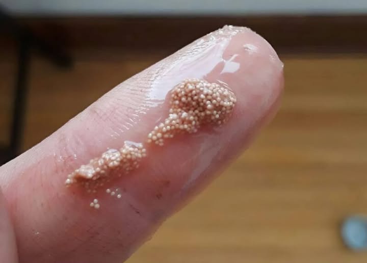 Открих странни малки топченца в яйцето – оказа се, че не са паразити, а нещо съвсем различно