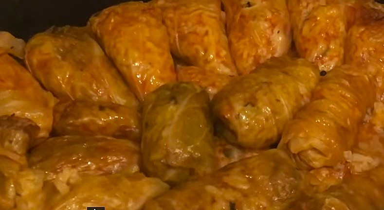 печени постни сарми