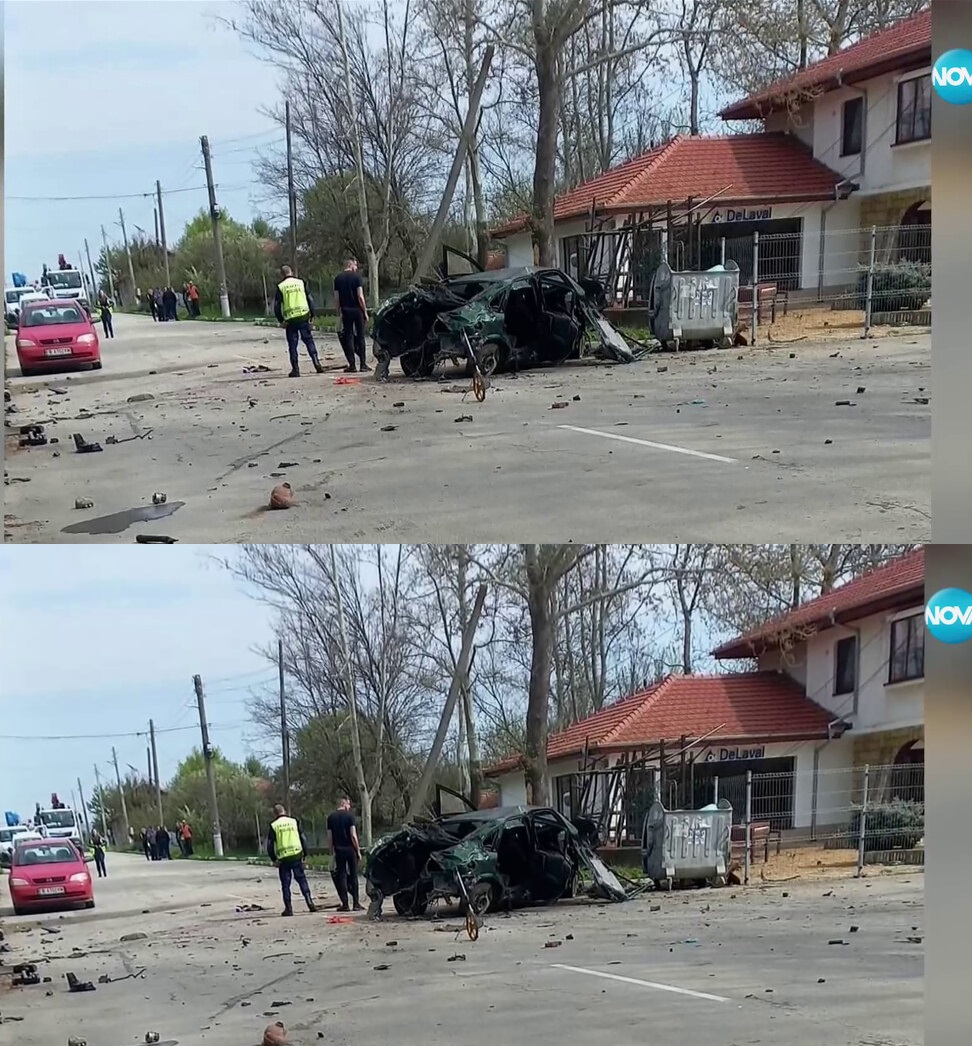 Извънредно! 18-годишна загина на място, след като вряза колата си в стълб