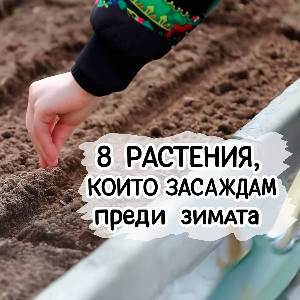 8 растения, които се засаждат преди зимата, за да осигурят добър и ранен добив. Полезен съвет за градинарите