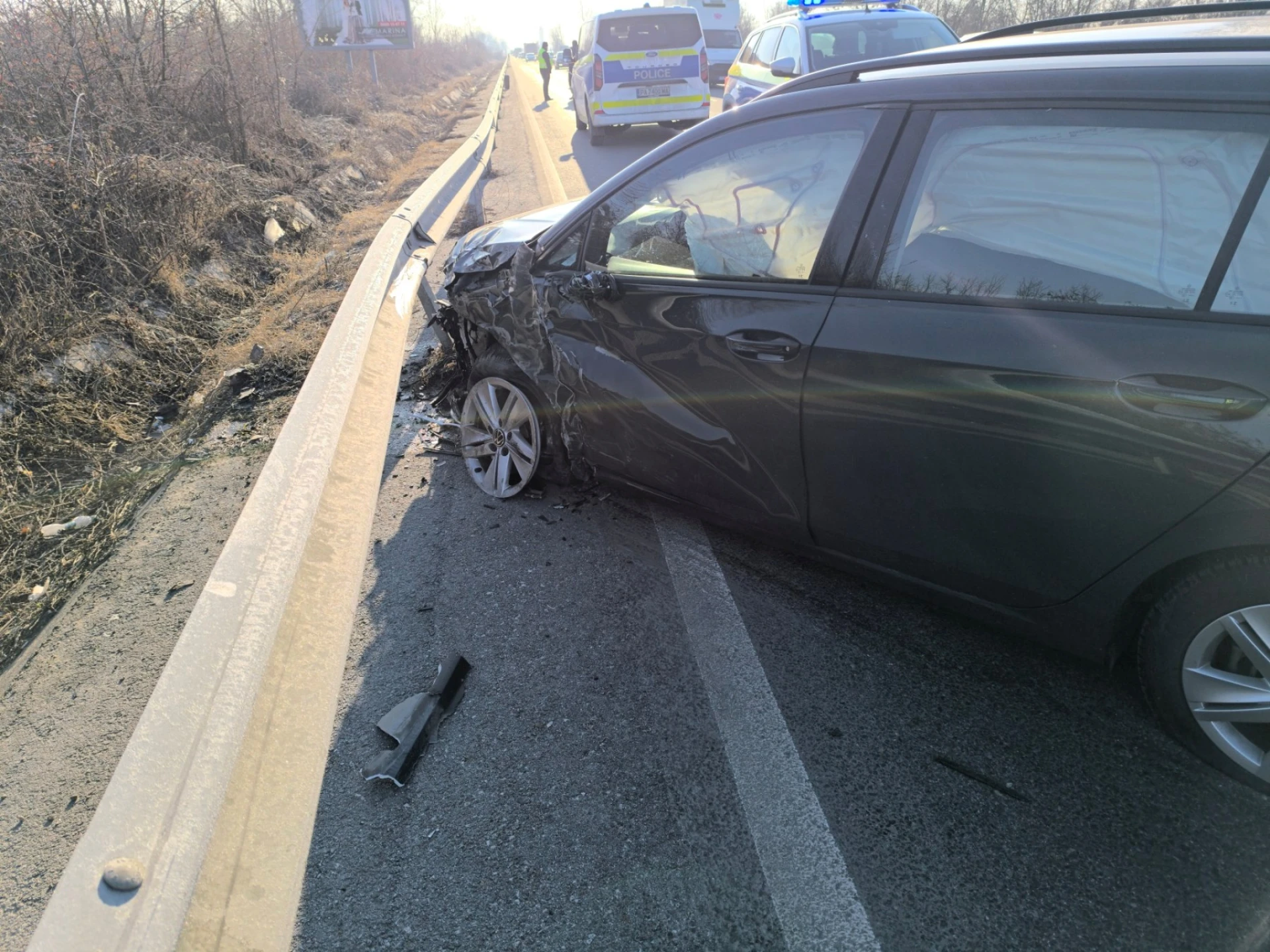 Ужасяваща катастрофа в Ямболско, мъж и жена загинаха