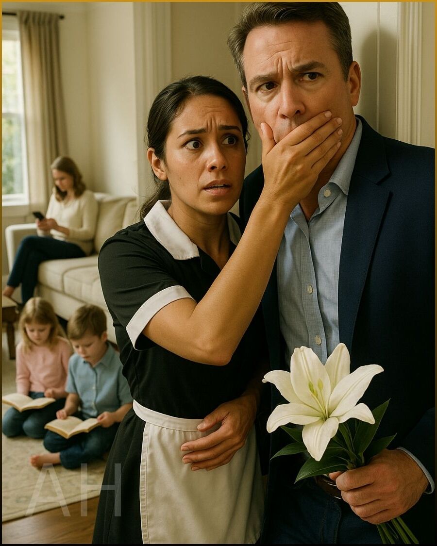 Милиардерът се прибра по-рано, а прислужницата му прошепна да мълчи. Това, което откри, ще ви остави без думи