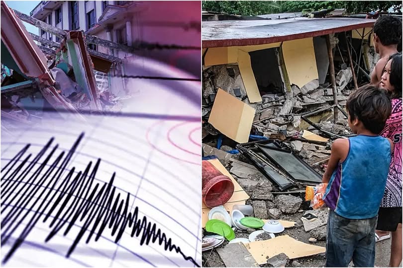 Силно земетресение разтърси току що