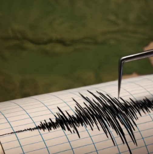 Силно земетресение разлюля част от България-Карта