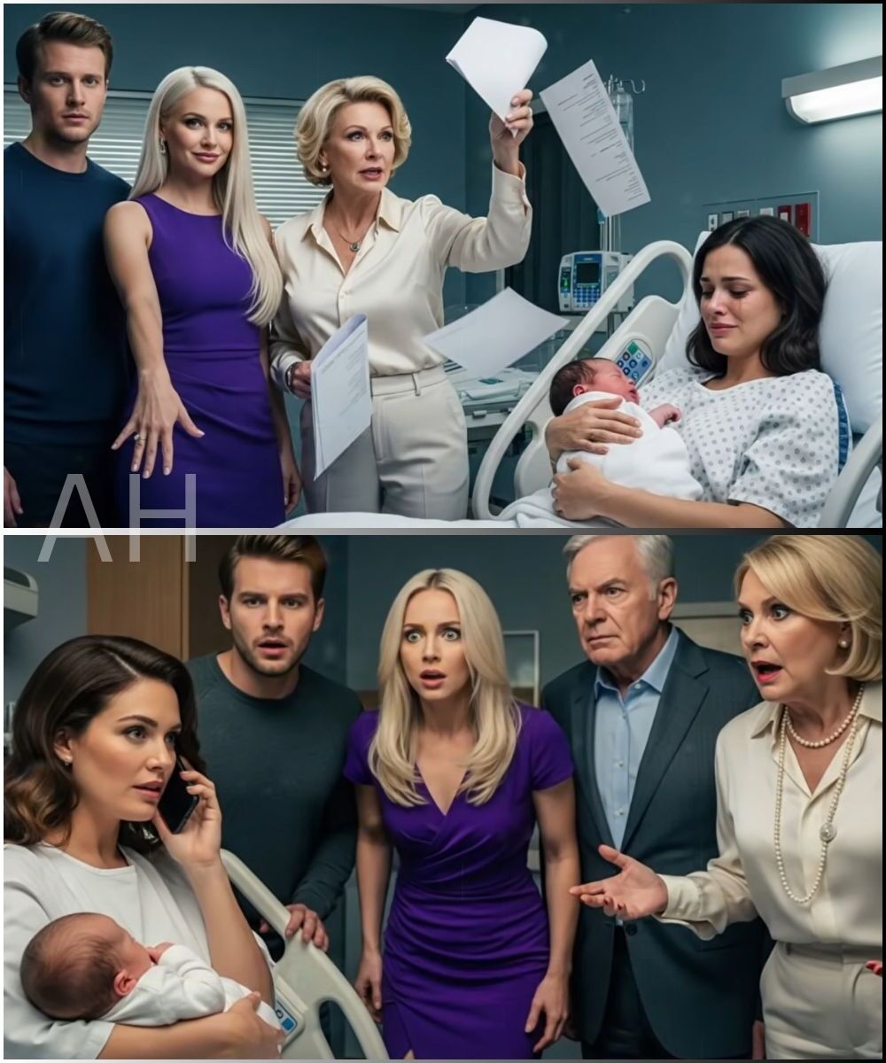 Тя току-що беше родила — а свекърите ѝ ѝ подадоха документите за развод, без да подозират, че тя е тайна милиардерка!