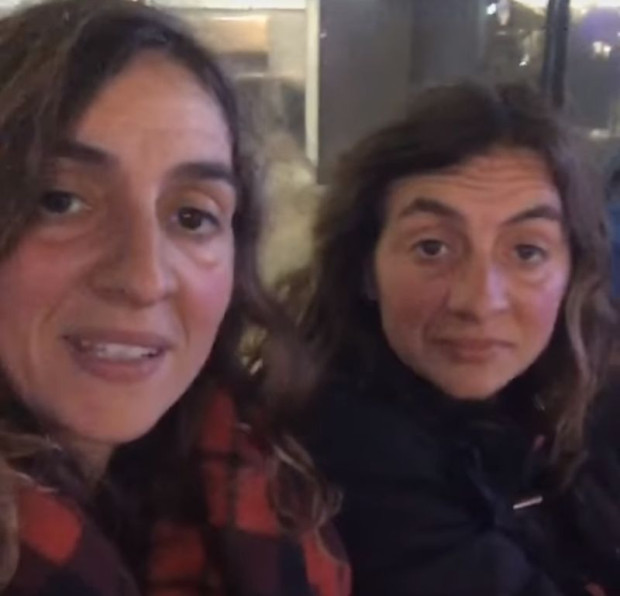 Тризначката Надежда, докато проси в Лондон: Правя го, за да…