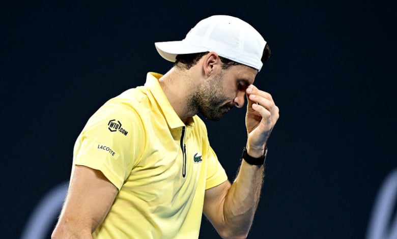 Ужасът за Гришо няма край! Ето защо отпадна рано в Мелбърн