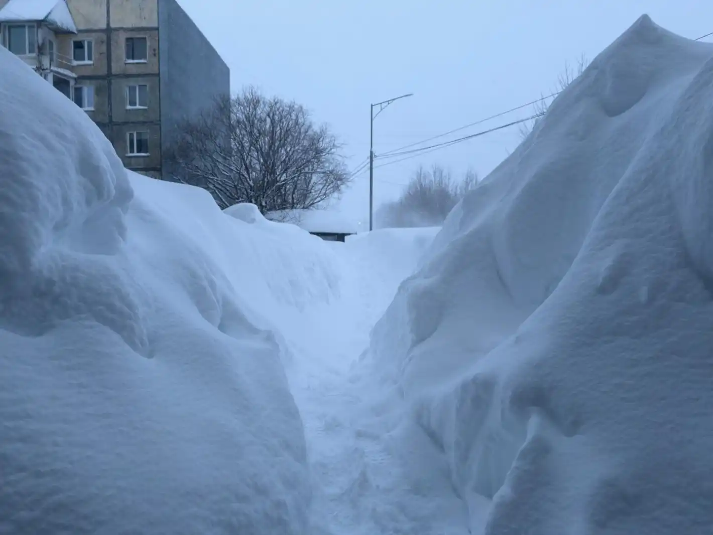 Невиждано! Сняг до четвъртия етаж, хиляди са блокирани, има и жертви