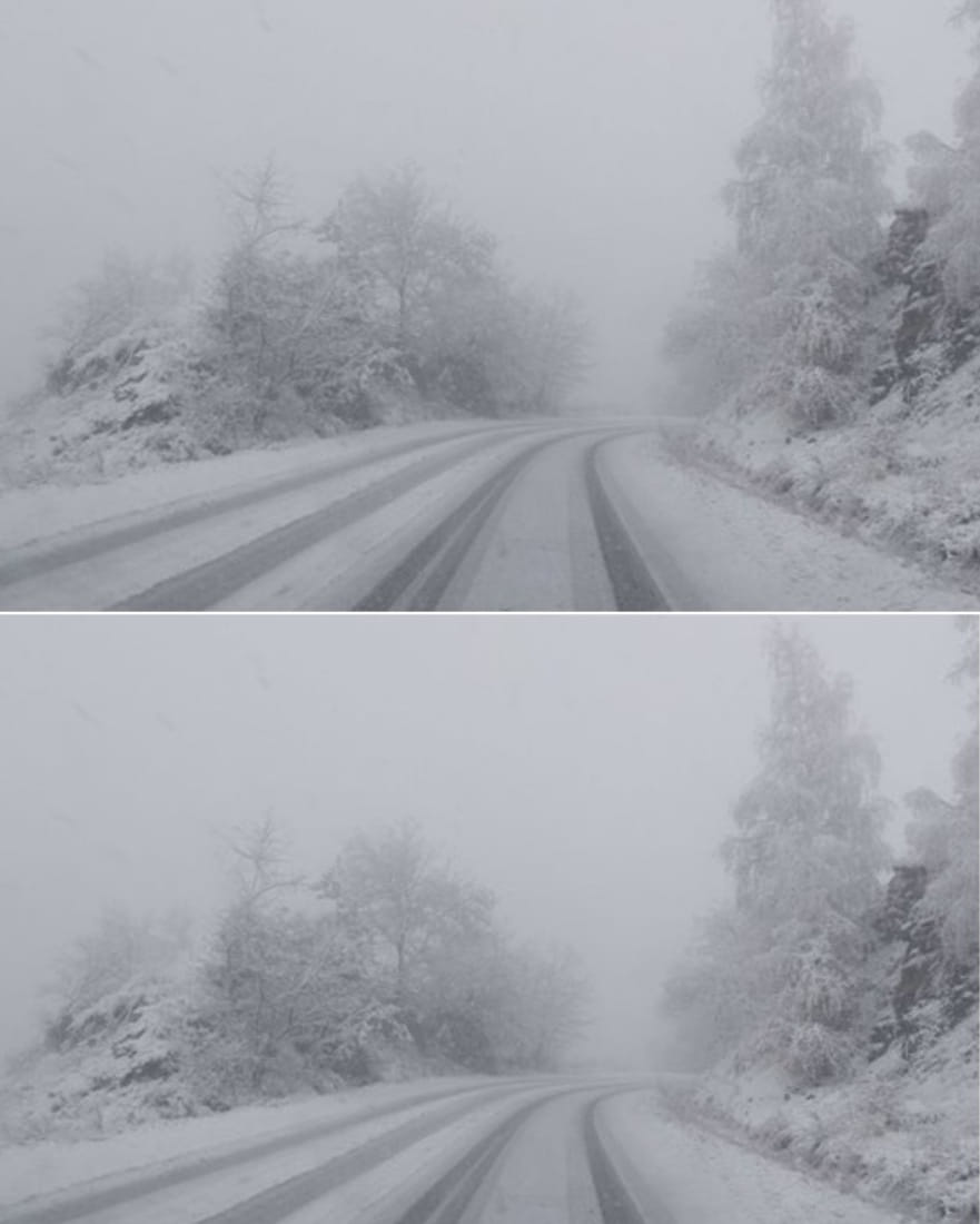 Ад: На това място вече има 1 метър сняг, под блокада е