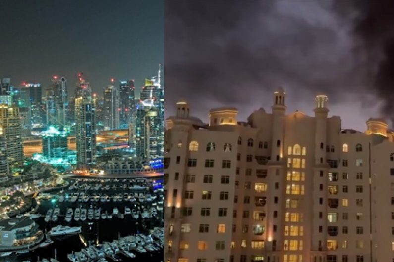 От последните минути! Хотел на Палм Джумейра в Дубай е ударен от ракета, целият е в пламъци. Хората плачат от ужаса на войната (ВИДЕО)