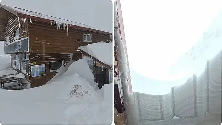 Два метра сняг у нас! Къде е чудото