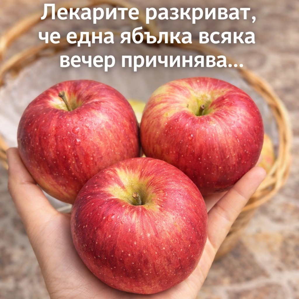 Лекарите разкриват, че една ябълка всяка вечер причинява…