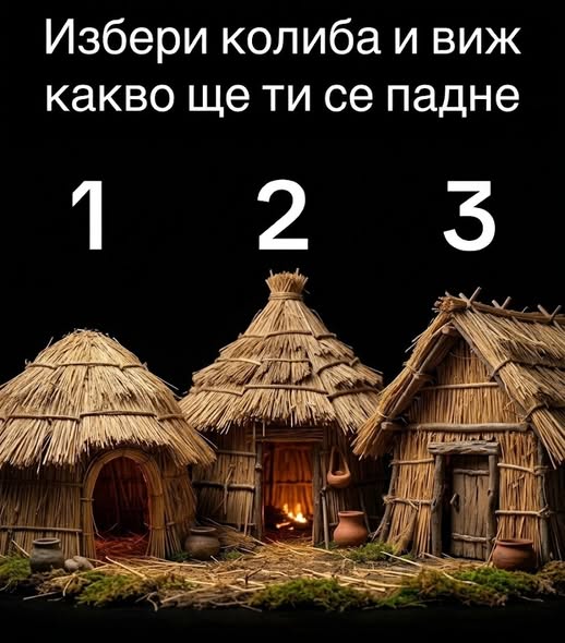 Избери колиба и виж какво ще ти се падне след избора ти