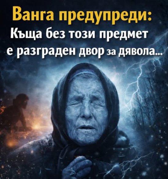 Ванга предупреди: Къща без този предмет е разграден двор за дявола…