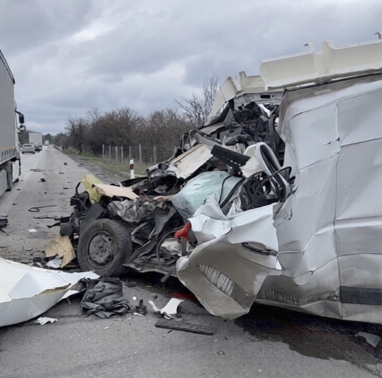 Адска катастрофа на магистрала Тракия, има..