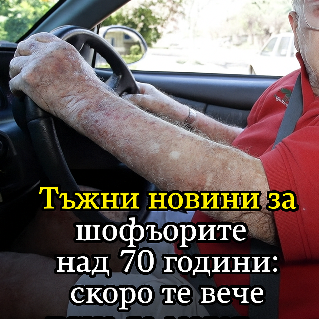 Тъжни новини за шофьорите над 70 години: скоро те вече няма да могат…