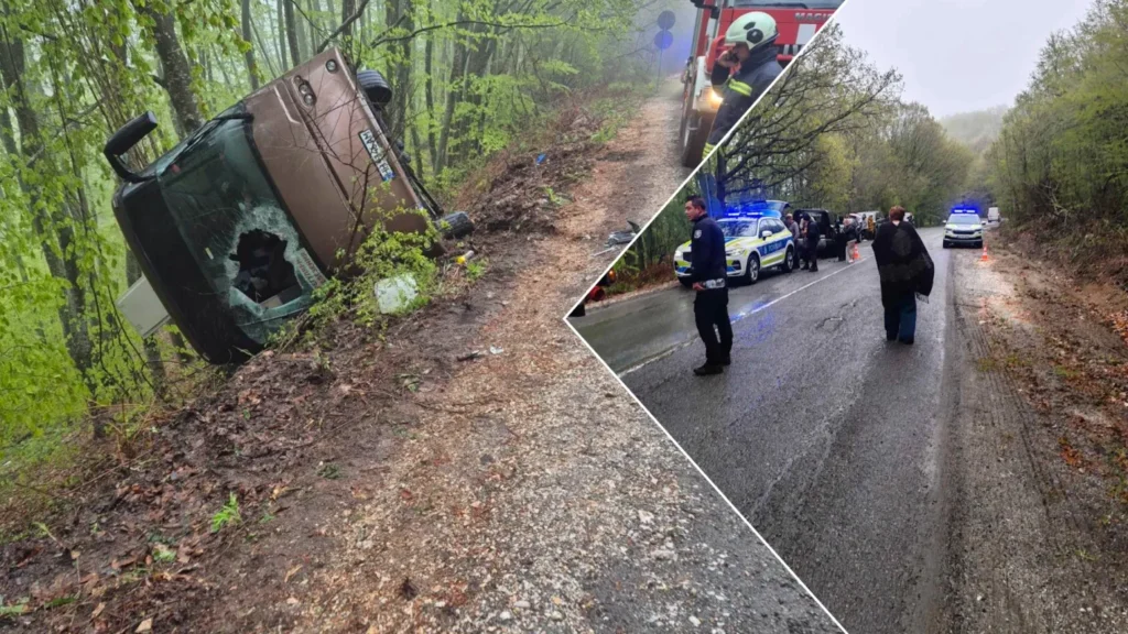 ИЗВЪНРЕДНО: Автобус падна в дере, има жертви и много пострадали в..