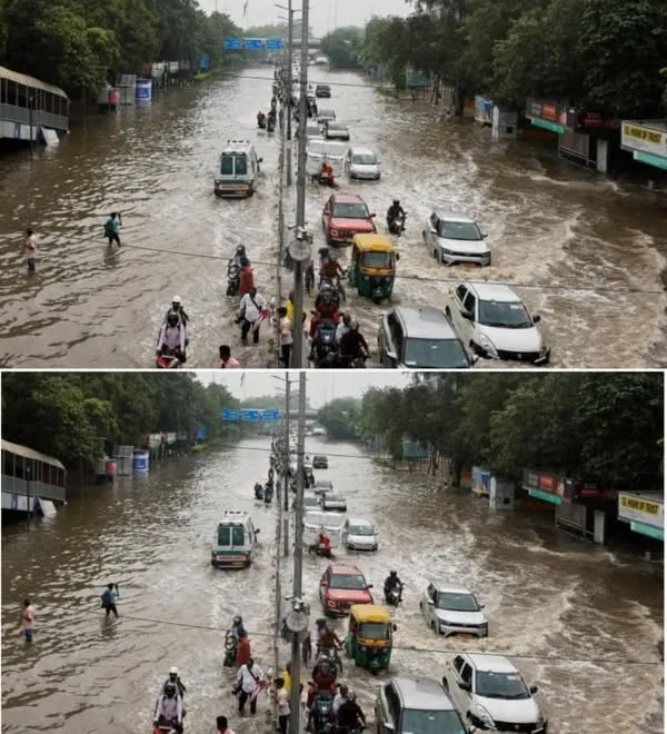 ИЗВЪНРЕДНО: Страшен потоп от преди минути! Градът е под вода във…