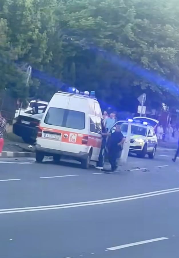 Черно BMW уби жена на пътя Свети Влас – Слънчев бряг! Видео