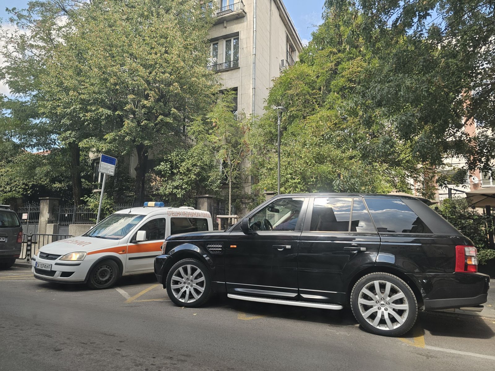 линейка Оборище