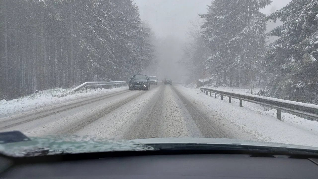 Почна се! Първи сняг заваля в България
